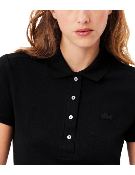 Lacoste - Polo Abotonado Con Logo