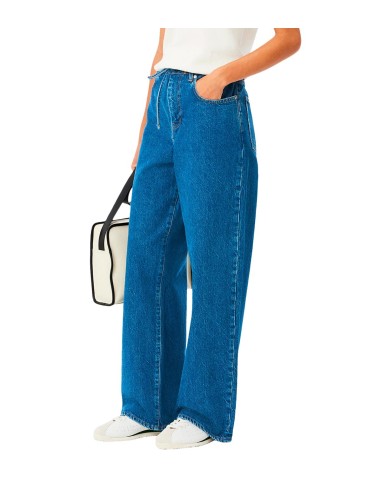 Lacoste - Pantalón Vaquero Wide Fit