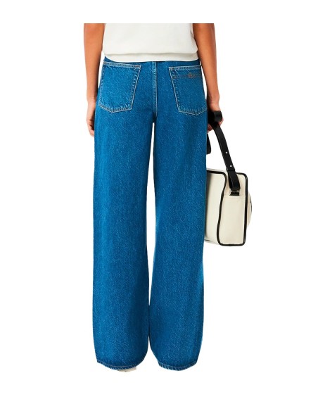 Lacoste - Pantalón Vaquero Wide Fit