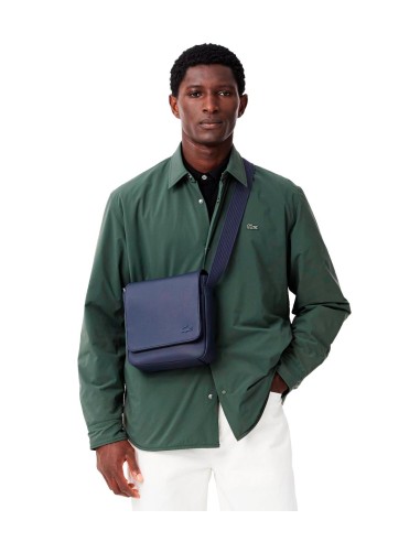 Lacoste - Bandolera Clásica Con Logo