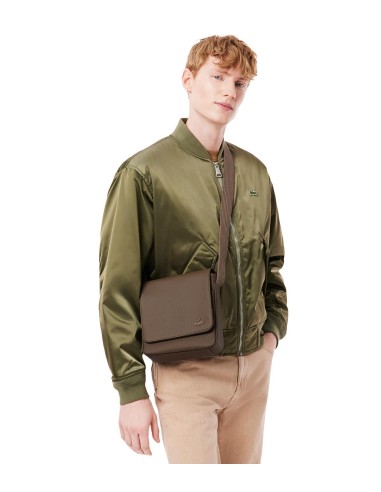 Lacoste - Bandolera Clásica Con Logo