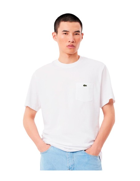 Lacoste - Camiseta Con Bolsillo En El Pecho