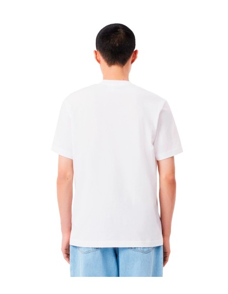 Lacoste - Camiseta Con Bolsillo En El Pecho