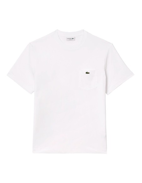 Lacoste - Camiseta Con Bolsillo En El Pecho
