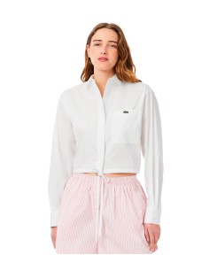 Lacoste - Camisa De Popelín Ajustable Oversized
