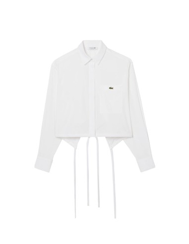 Lacoste - Camisa De Popelín Ajustable Oversized