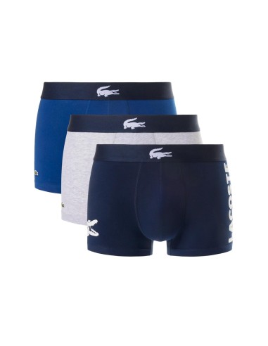 Lacoste - Bóxers Pack De 3 Con Logo