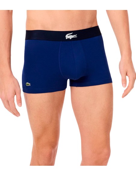 Lacoste - Bóxers Pack De 3 Con Logo