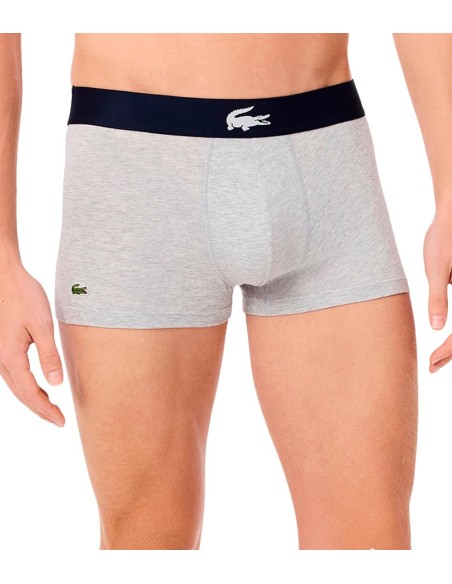 Lacoste - Bóxers Pack De 3 Con Logo