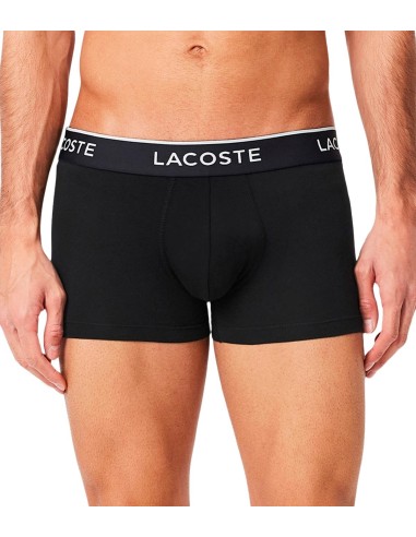 Lacoste - Bóxers Pack De 3 Con Logo