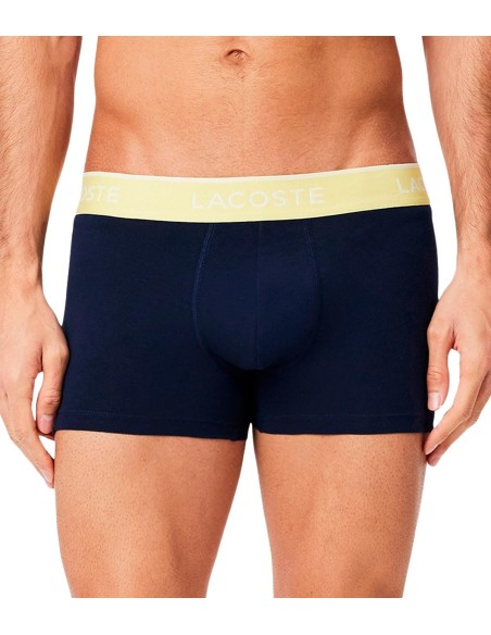Lacoste - Boxers Pack De 3 Con Logo