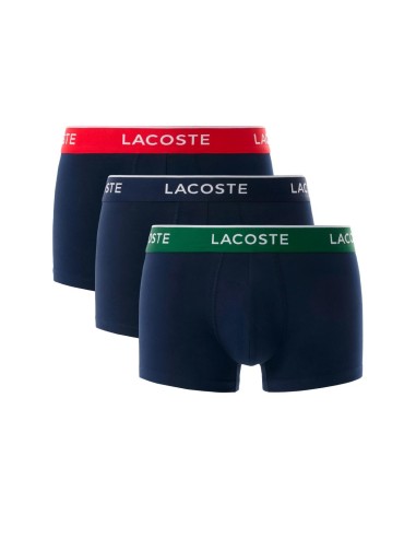 Lacoste - Bóxers Pack De 3 Con Logo