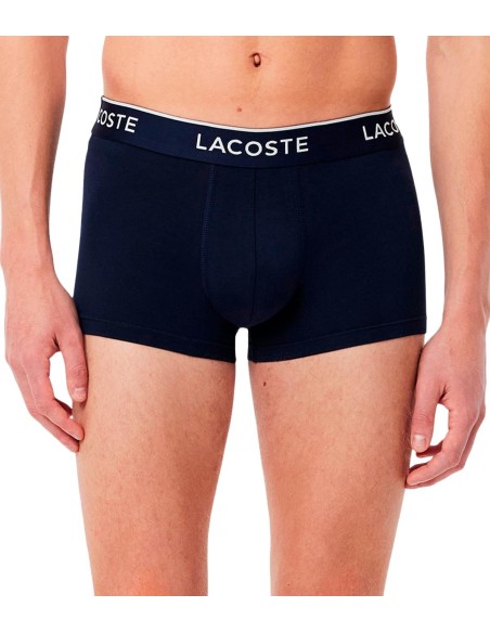 Lacoste - Bóxers Pack De 3 Con Logo