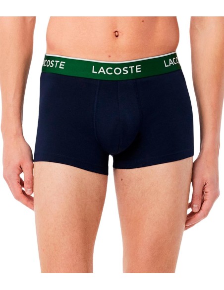 Lacoste - Bóxers Pack De 3 Con Logo
