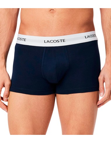 Lacoste - Bóxers Pack De 3 Con Logo