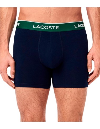 Lacoste - Bóxers Pack De 3 Con Logo