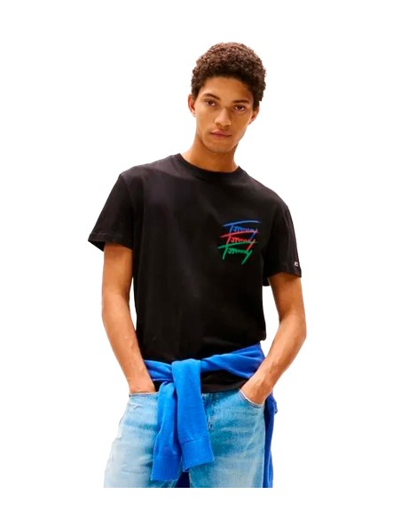 Tommy Jeans - Camiseta Con Logo Gráfico