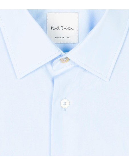 Paul Smith - Camisa Tailored-Fit Sky Blue 'Artist Stripe'