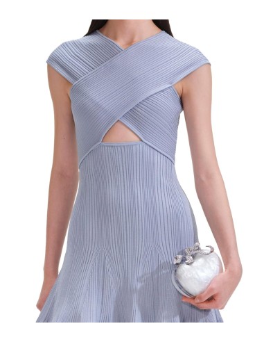 Self Portrait - Vestido de Punto con Encaje