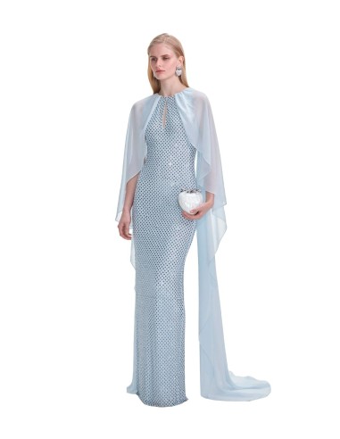 Self-Portrait - Vestido Larco con Capa