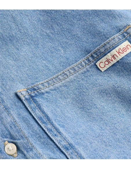 Calvin Klein - Camisa Vaquera Bowler
