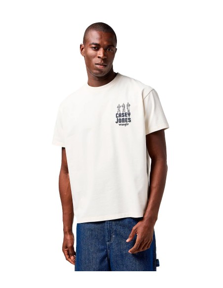 Wrangler - Camisetas Cj Graphic Tee Vintage Wh
