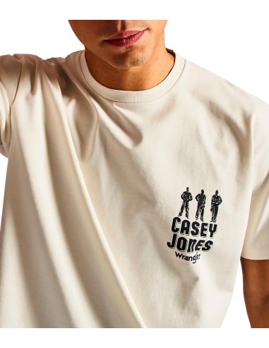 Wrangler - Camisetas Cj Graphic Tee Vintage Wh