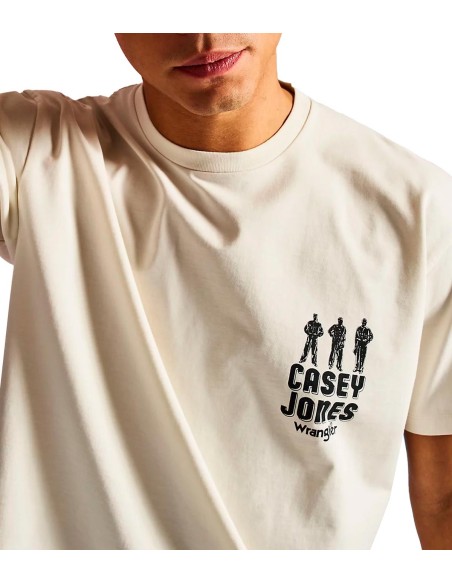 Wrangler - Camisetas Cj Graphic Tee Vintage Wh