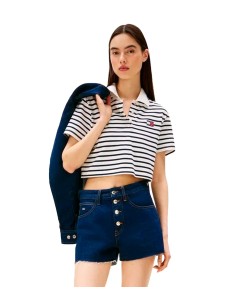 Tommy Jeans - Polo De Corte Crop