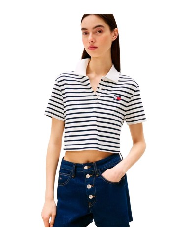 Tommy Jeans - Polo De Corte Crop