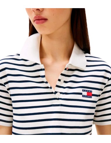 Tommy Jeans - Polo De Corte Crop