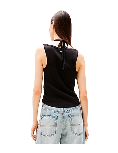 Tommy Jeans - Camiseta Sin Mangas Con Cuello Halter