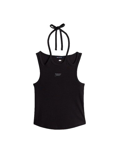 Tommy Jeans - Camiseta Sin Mangas Con Cuello Halter