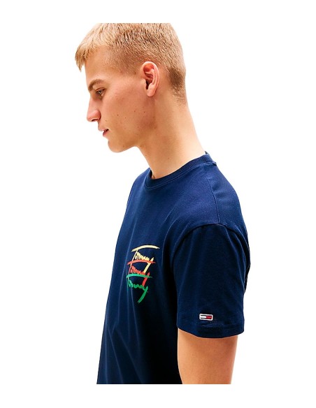 Tommy Jeans - Camiseta Con Logo Gráfico