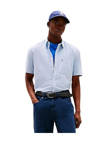 Tommy Jeans - Camisa A Rayas Con Logo