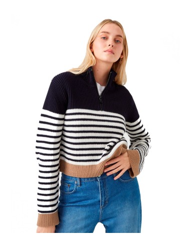 French Connection - Jersey Mujer Azul