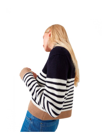 French Connection - Jersey Mujer Azul