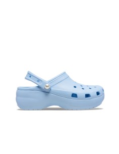 Crocs - Zuecos Classic Platform Pearl Clog