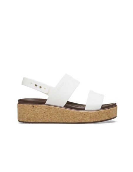 Crocs - Sandalias Brooklyn Cork Low Wedge
