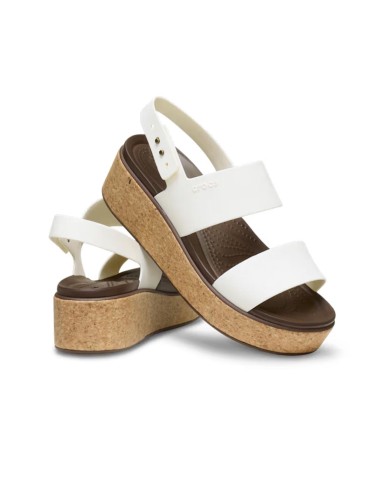 Crocs - Sandalias Brooklyn Cork Low Wedge