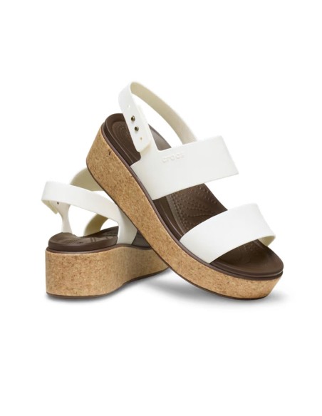 Crocs - Sandalias Brooklyn Cork Low Wedge
