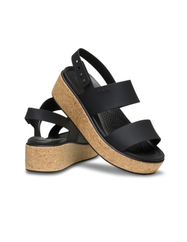 Crocs - Sandalias Brooklyn Cork Low Wedge