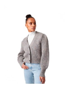 French Connection - jersey Mujer Gris