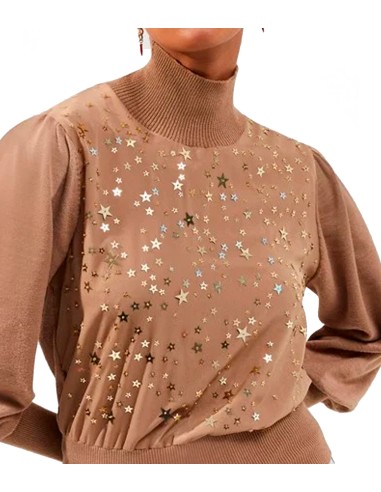 French Connection - Jersey Mujer Marrón