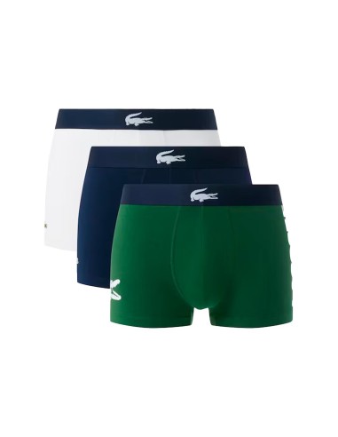 Lacoste - Bóxers Pack De 3 Con Logo