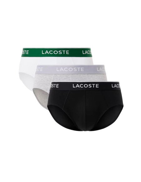 Lacoste - Ropa Interior Pack De 3 Slips