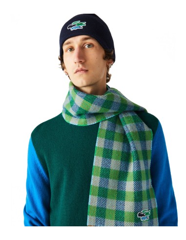 Lacoste - Bufanda/Gorro Hombre Multicolor - Pack