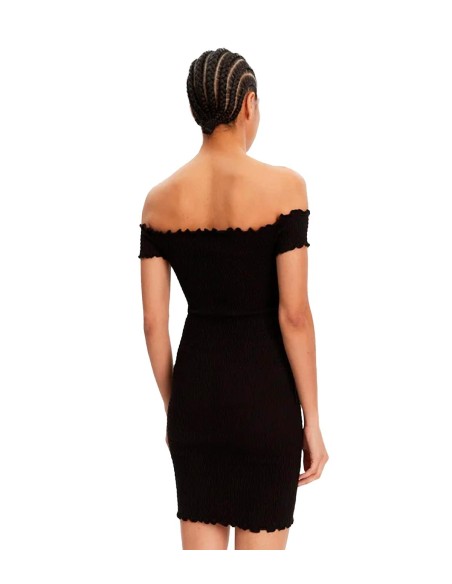 Tommy Jeans - Vestido Ajustado con Escote Halter