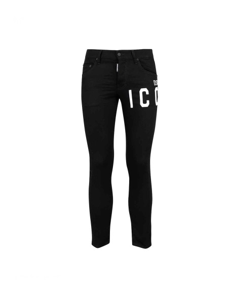Dsquared2 - Pantalón Hombre Negro - Vaquero Icon