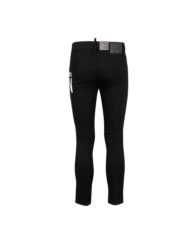 Dsquared2 - Pantalón Hombre Negro - Vaquero Icon